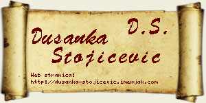 Dušanka Stojičević vizit kartica